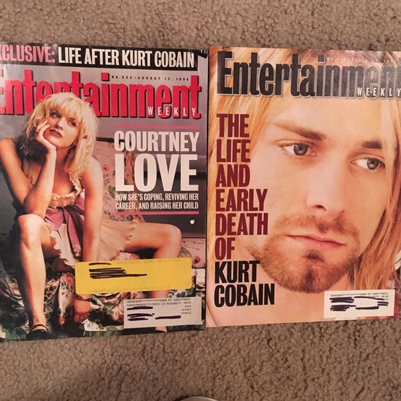 Kurt and Courtney 1994 Entertainment Weekly